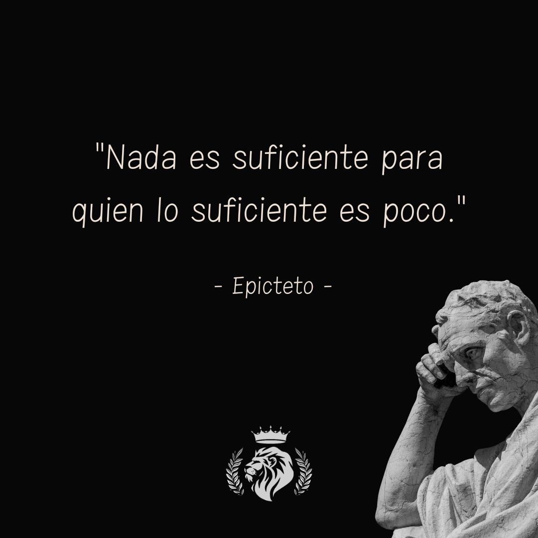 Nada es suficiente...